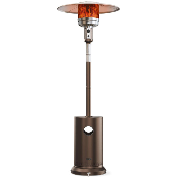 East Oak 48,000 BTU Patio Propane Heater - Brown