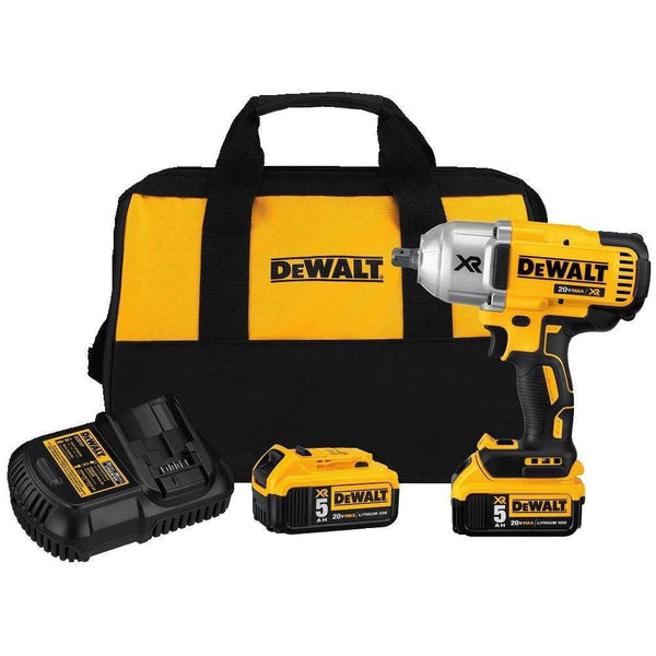DeWalt DCF899P2 20V MAX* XR Brushless 1/2" Impact Wrench Kit & Detent