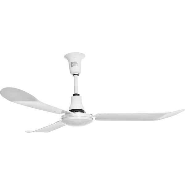 60" Industrial Outdoor Ceiling Fan - White - 4 Speed - 8000 CFM-120V