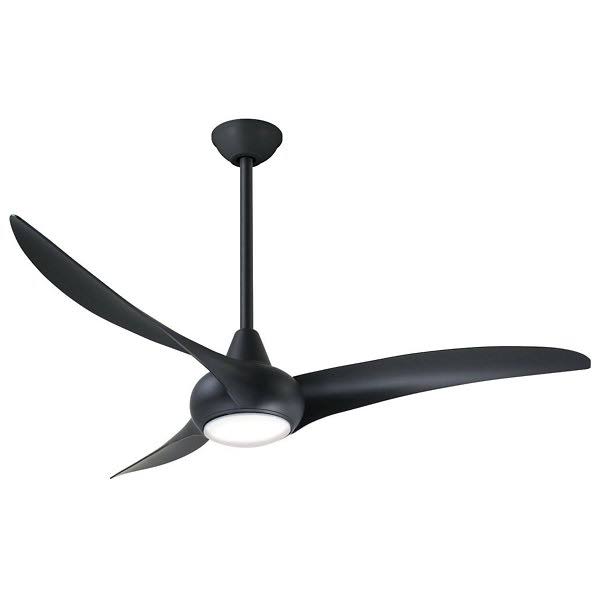 Minka - Aire Light Wave LED 44" Ceiling Fan - Coal - F845 - CL