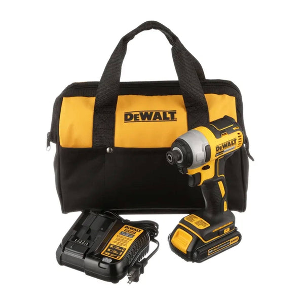 Dewalt Driver Kit, Compact Impact, 1/4 Inch, Home Lighting Fixture